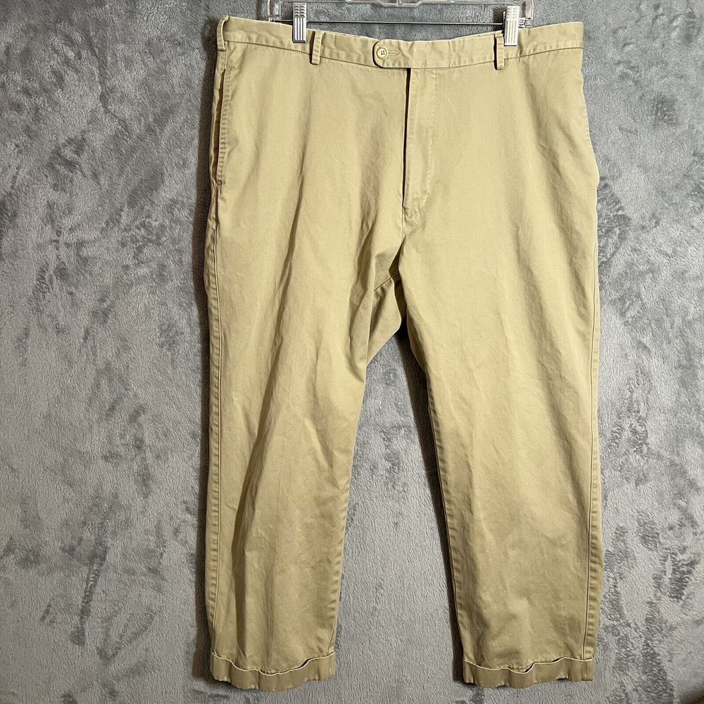 Peter Millar Raleigh Washed‎ Twill Pima Cotton Lt Stone Khaki Chino 38x26
